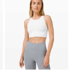 Lululemon free to be wild high neck longline bra - size 8